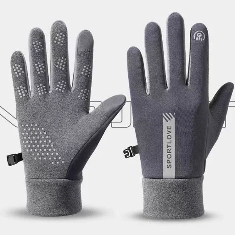 Wasserdichter, rutschfester und kältebeständiger Finger-Touchscreen-Handschuh
