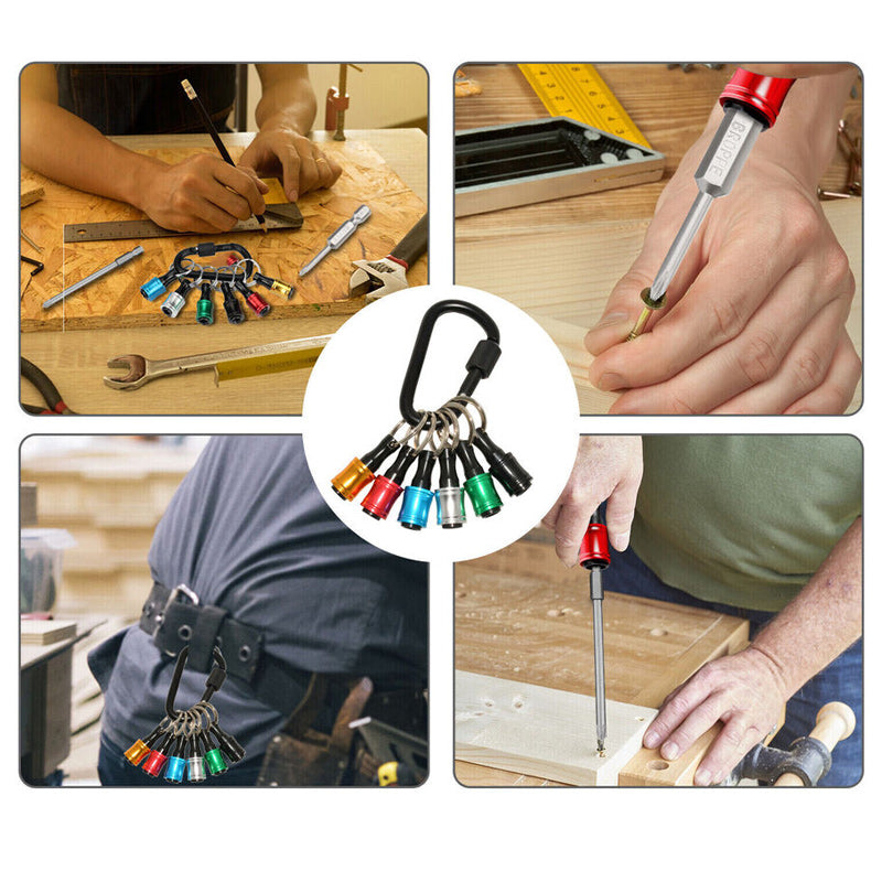 Frendorf | 1/4" Sechskant-Bit-Halter Karabiner