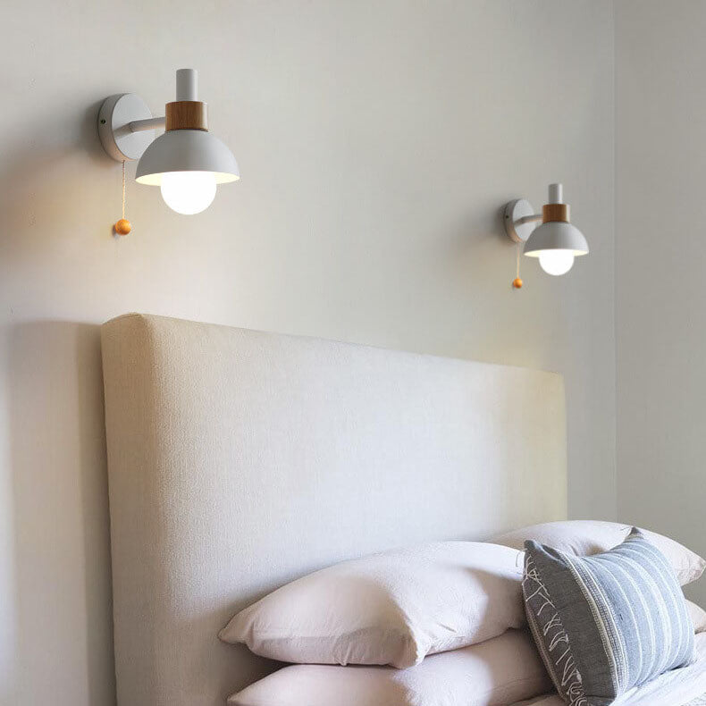 Frendorf | MacaroonGlow Nordic Wandlampe | Farbiges Kugeldesign | Einflammige LED-Wandleuchte für Wohnräume
