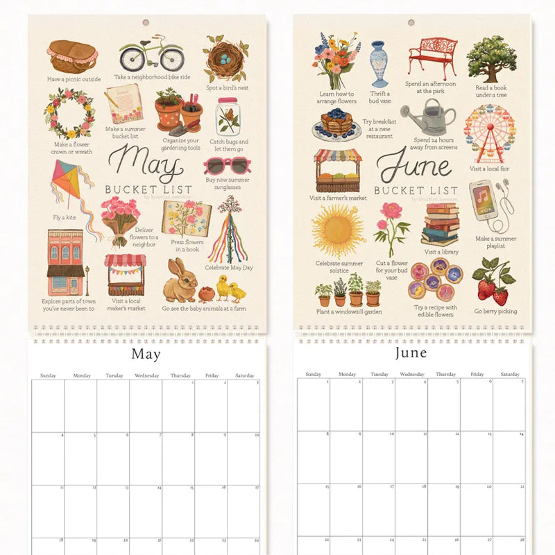 Frendorf | 2025 Bucket List Kalender