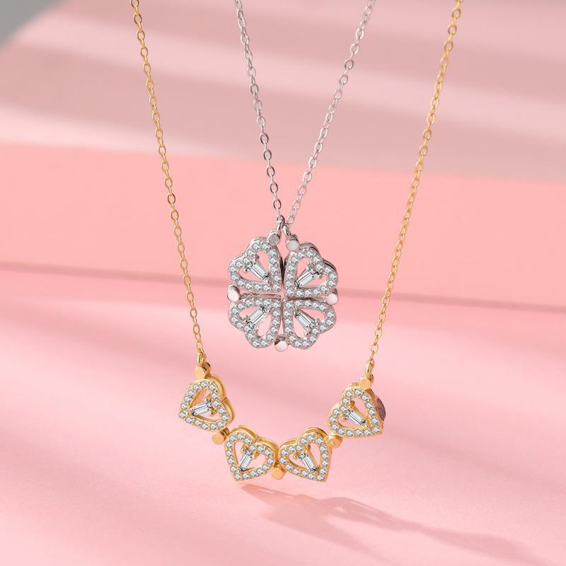 Frendorf | Hohes vierblättriges Kleeblatt-Halsband