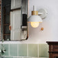 Frendorf | MacaroonGlow Nordic Wandlampe | Farbiges Kugeldesign | Einflammige LED-Wandleuchte für Wohnräume