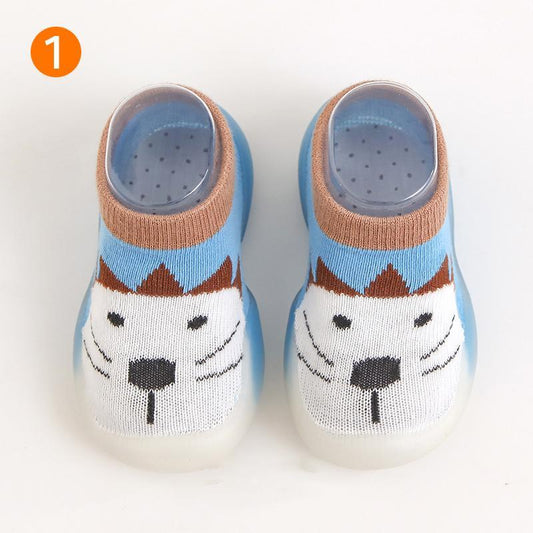 Frendorf | BabyFeet Niedliche Tiere - Rutschfeste Baby Schuh-Socken