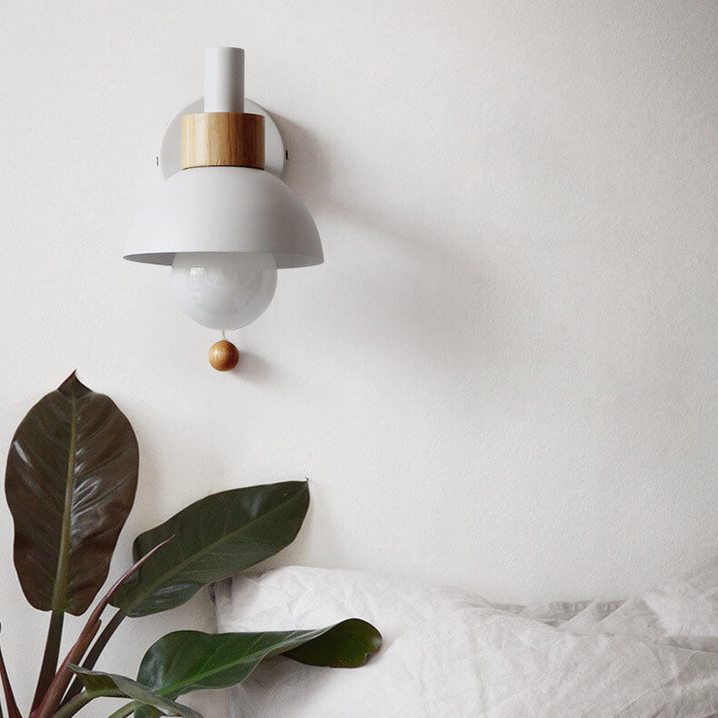 Frendorf | MacaroonGlow Nordic Wandlampe | Farbiges Kugeldesign | Einflammige LED-Wandleuchte für Wohnräume