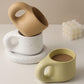 Nordic Minimalist Süße Dicke Tasse