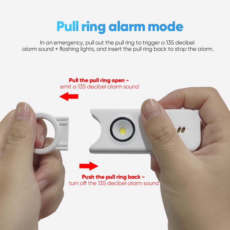 Frendorf | 135dB Persönlicher Sicherheitsalarm