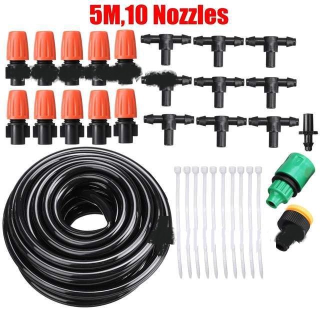 Frendorf | Automatisches Bewässerungssystem Set – Tropfbewässerung für Gartenpflanzen