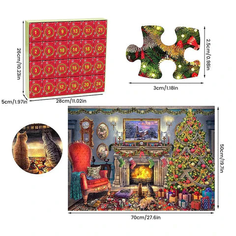 Frendorf | Adventskalender 2023 Weihnachten Puzzles
