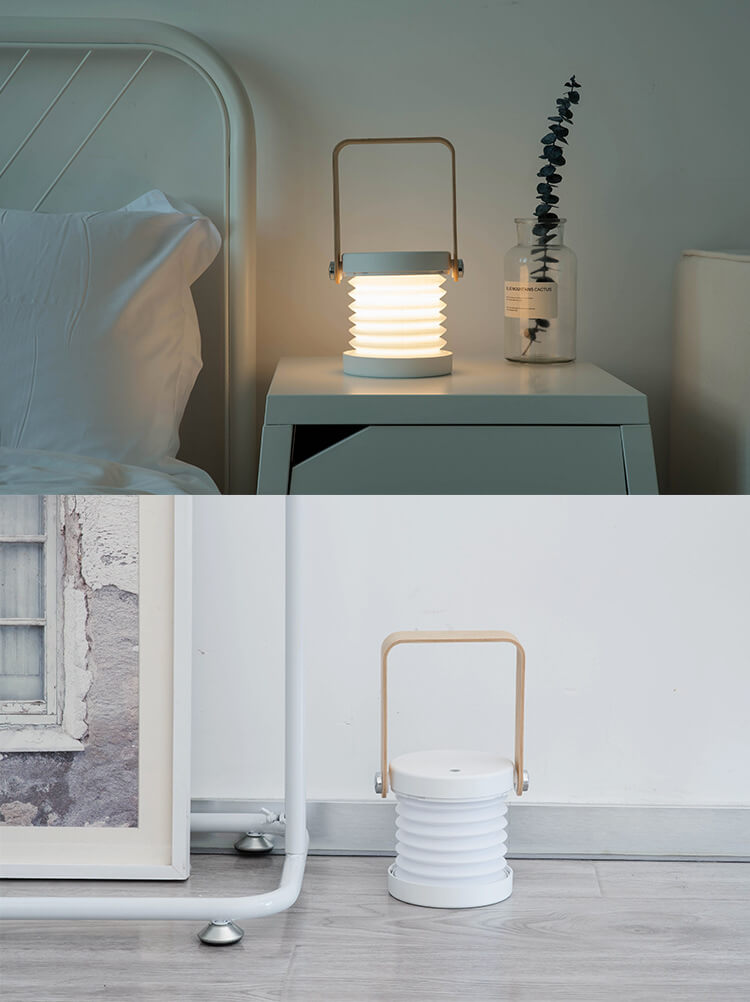 Laterne Lampe Nachtlicht Kreative faltbare tragbare LED Tischlampe