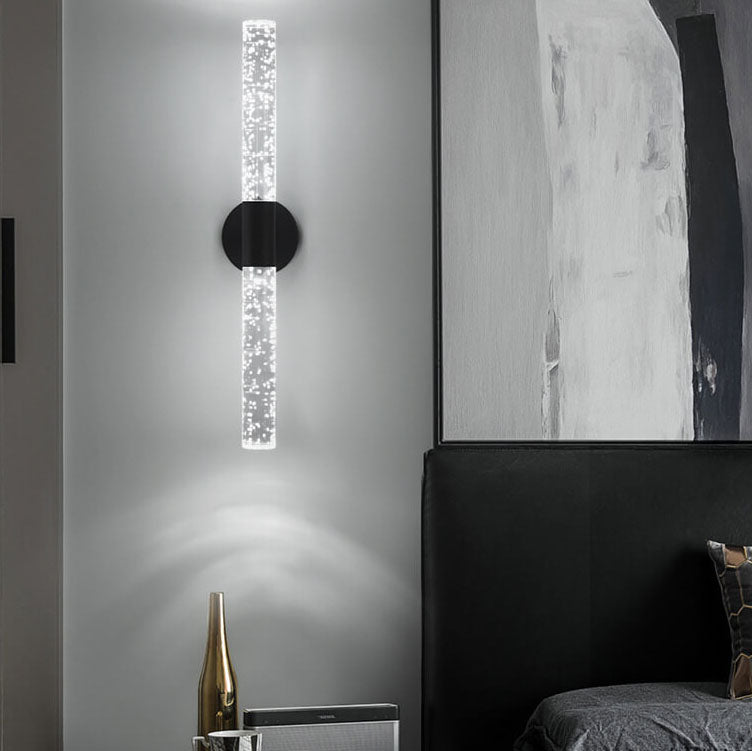 Frendorf | BubbleLine LED Wandleuchte | Nordic Design | Acryl & Metall | Warmweiß oder Kaltweiß