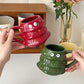 Frendorf | Kreative Big Eyes Weihnachtsbaum Tasse