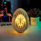 Frendorf | Oster 3D Papier Schreibtischlampe mit leuchtendem Sockel