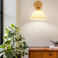 Frendorf | LumaShade Minimalistische Wandleuchte | Plissee-Schirm | Modernes Design | Dekorative Beleuchtung
