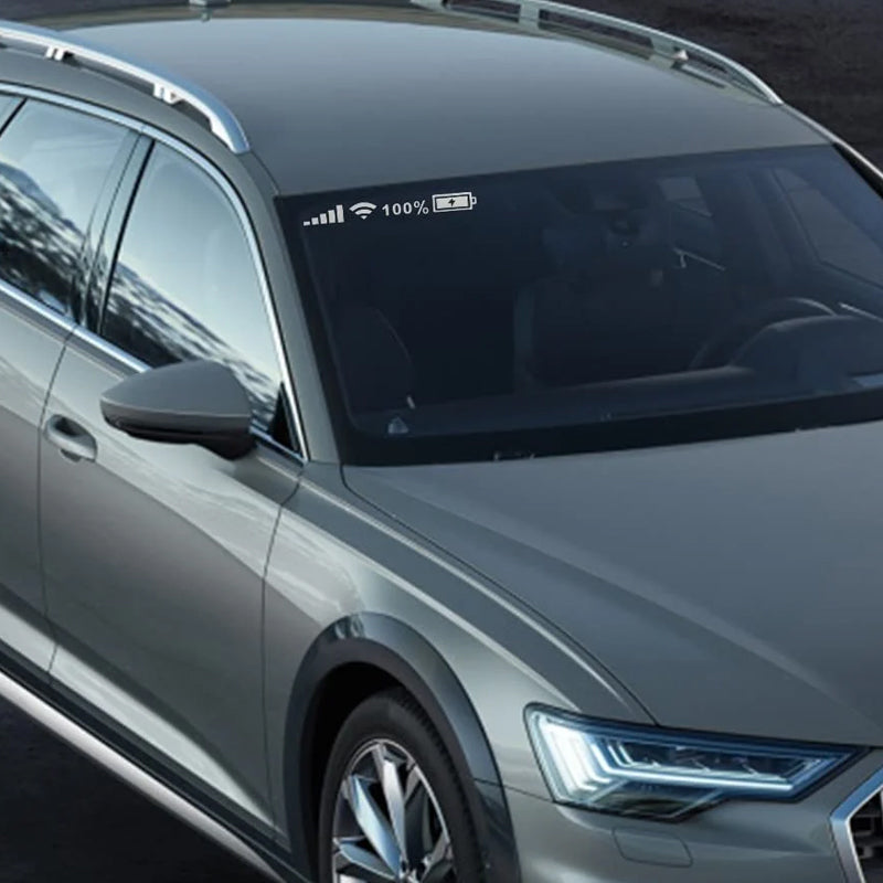 Frendorf | Batterie Signal reflektierender Aufkleber