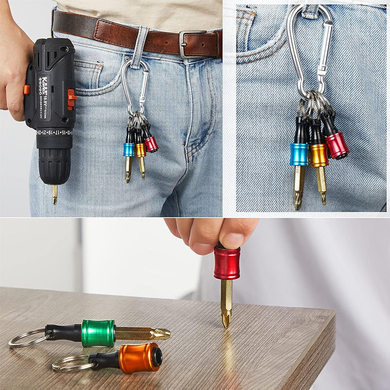 Frendorf | 1/4" Sechskant-Bit-Halter Karabiner