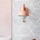 Frendorf | MacaroonGlow Nordic Wandlampe | Farbiges Kugeldesign | Einflammige LED-Wandleuchte für Wohnräume