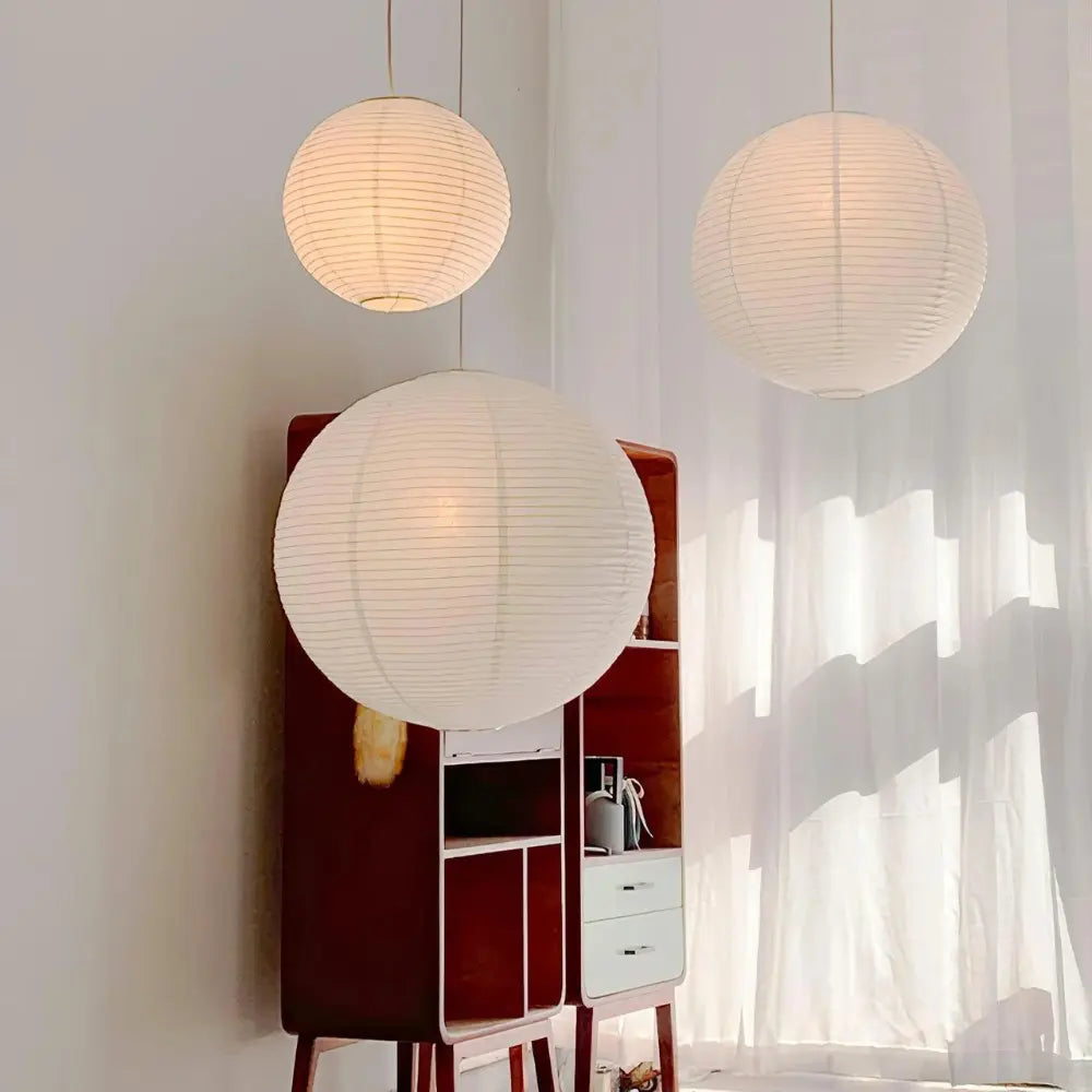 Seiran Pendant - Minimalistische Japandi Hängeleuchte