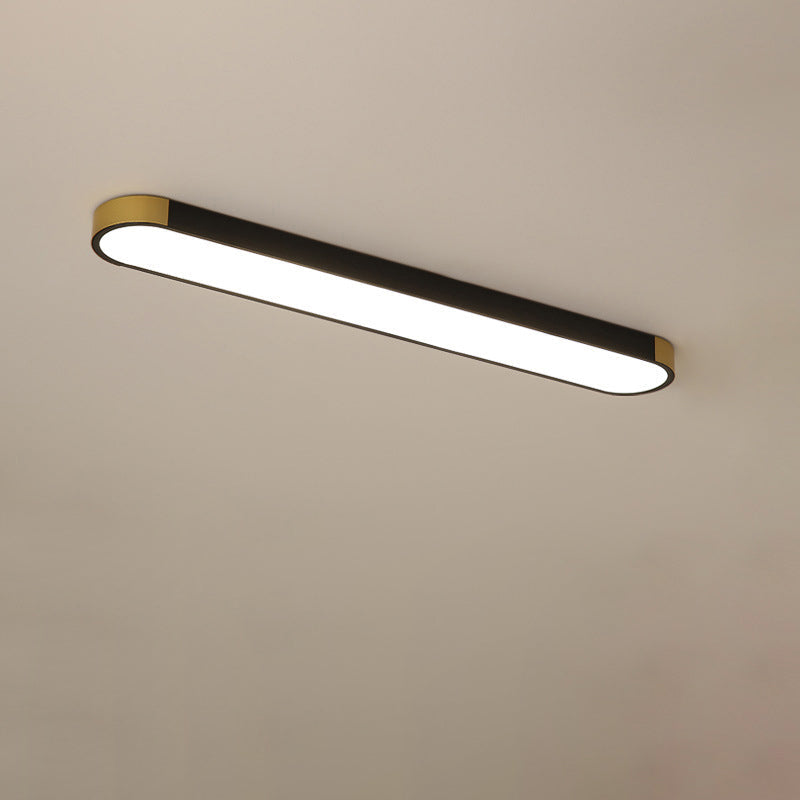 Minimalistische Rechteckige Ring LED Deckenleuchte