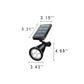 Frendorf | Solivora Solar LED Gartenstrahler | Wasserdicht | Solarbetrieben | Warm- & Kaltweißlicht