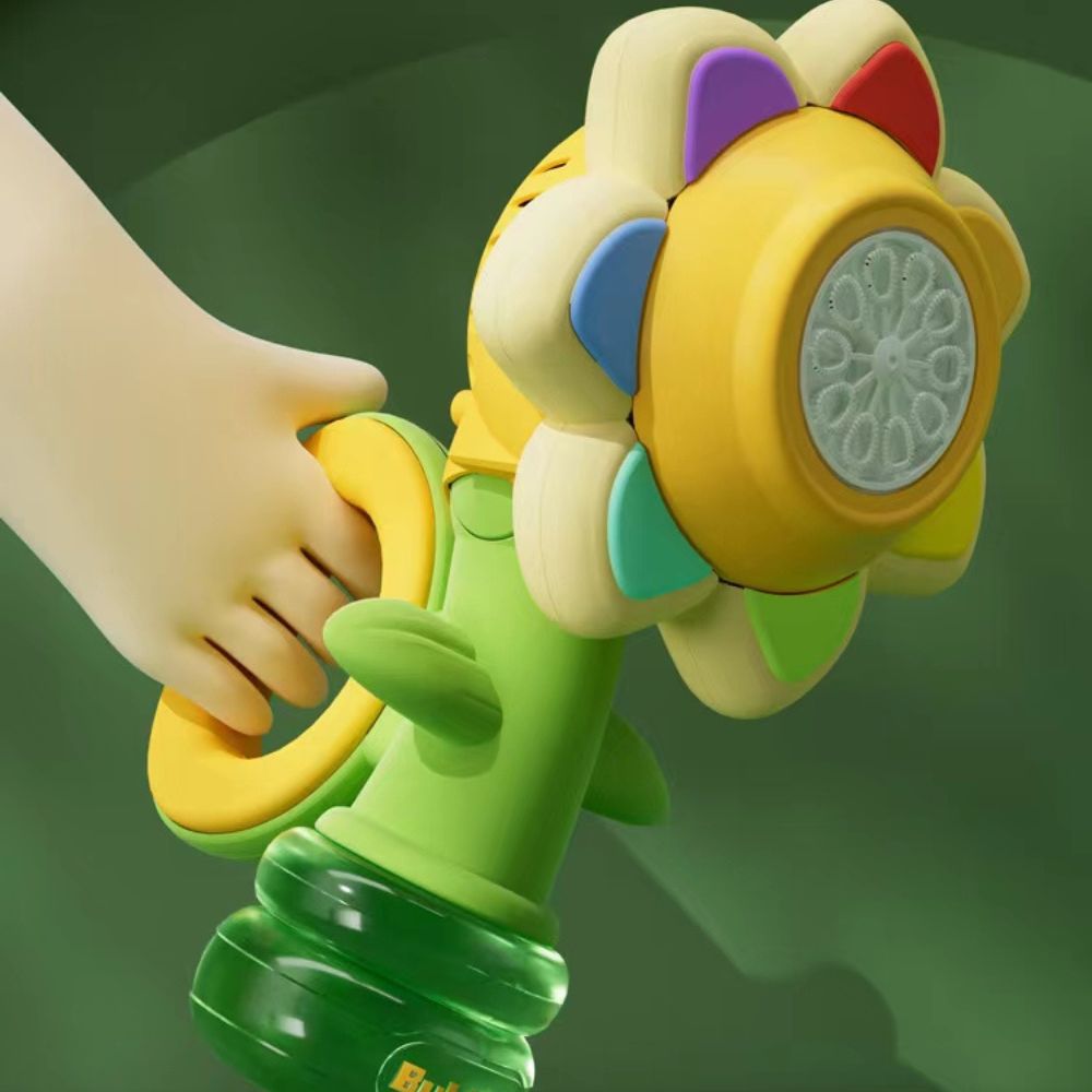 Frendorf | Tanzende Sonnenblume LED Seifenblasenmacher Spielzeug