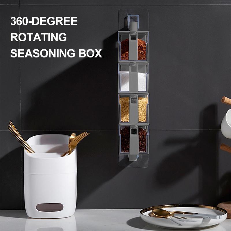 Frendorf | 360-Grad drehbare Gewürzbox