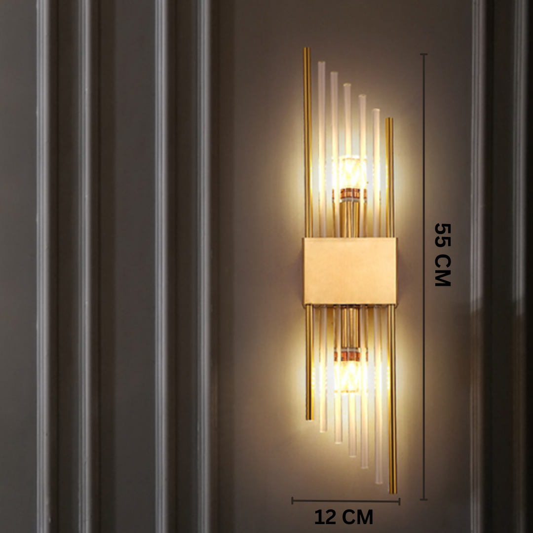 Wandleuchte - GlamorLite - Luxusdesign - Elegant und Raffiniert