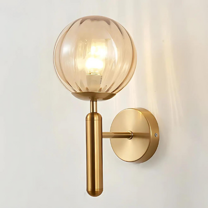 LumiOrb | Elegante Glas-Wandlampe im modernen Design