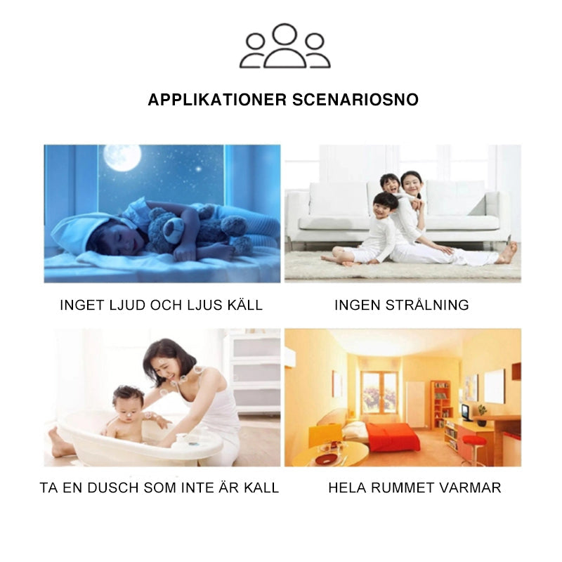 Transportabler Heizstrahler für Zuhause und Büro