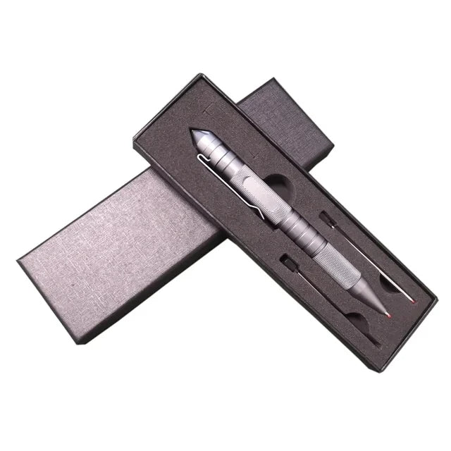 Frendorf | Hochwertiger tragbarer multifunktionaler 3-in-1-Militär-Taktikstift