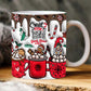 Frendorf | 3D Weihnachts-Gingerman Keramik Kaffeetasse