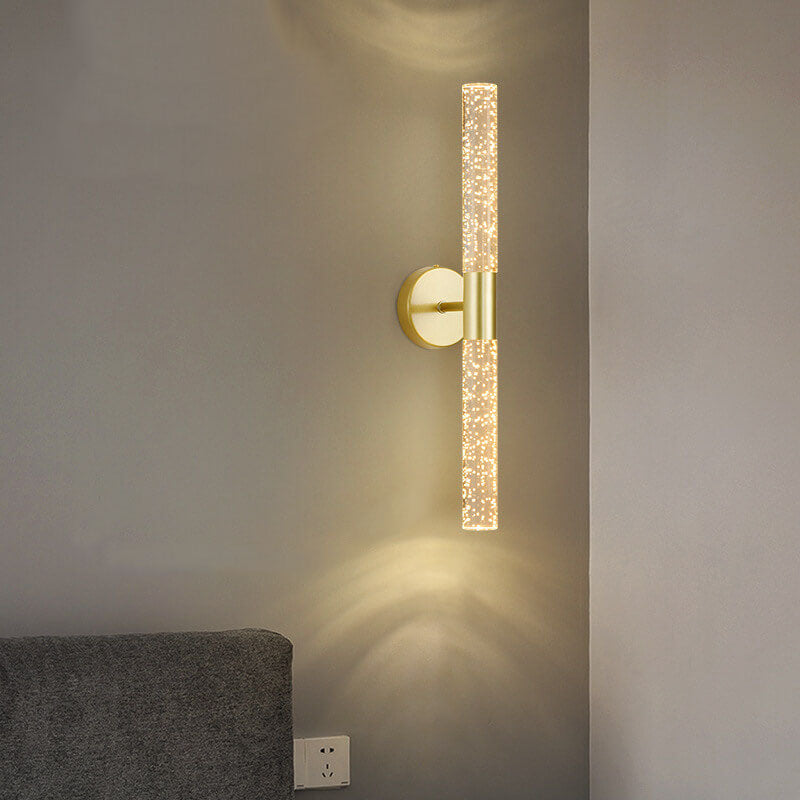 Frendorf | BubbleLine LED Wandleuchte | Nordic Design | Acryl & Metall | Warmweiß oder Kaltweiß
