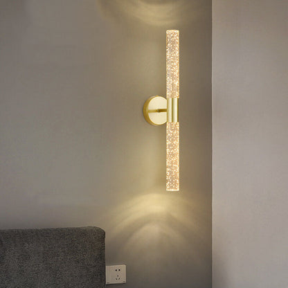 Frendorf | BubbleLine LED Wandleuchte | Nordic Design | Acryl & Metall | Warmweiß oder Kaltweiß