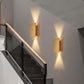 Frendorf | ZenLuxe Nordic Design LED Wandleuchte | Modernes Aluminium | Flaches Panel | Energiesparend | Dekolampe für Wohnzimmer &amp; Büro