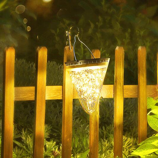 Solar-Kegel-förmige Außen-Wasserdichte Dekorative Gartenleuchte