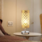 Frendorf | LustraTouch Tischlampe | Zylindrischer Metallschirm | USB-Ladefunktion & Touch-Schalter | Moderne 1-Licht LED Leuchte