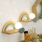 Nordic Cartoon Rainbow 1-Licht Wandlampe