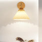 Frendorf | LumaShade Minimalistische Wandleuchte | Plissee-Schirm | Modernes Design | Dekorative Beleuchtung