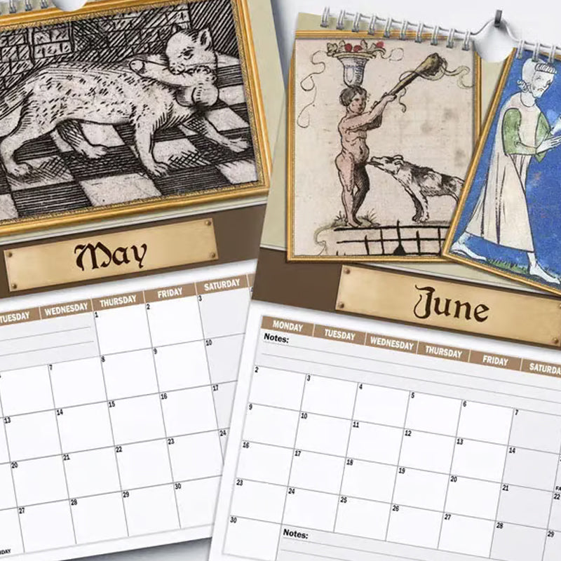 Medieval Dick Pics 2025 Kalender