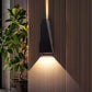 Frendorf | Trapeo LED Wandleuchte | 2-flammig | Modernes Design | Innen- & Außenbeleuchtung