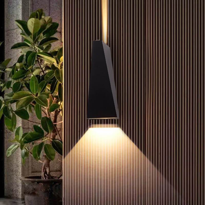 Frendorf | Trapeo LED Wandleuchte | 2-flammig | Modernes Design | Innen- & Außenbeleuchtung