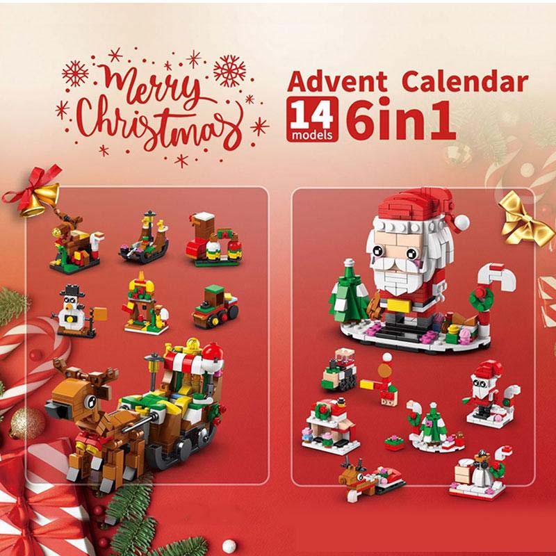 Frendorf | 2024 Weihnachts-Bausteine Geschenkkarton