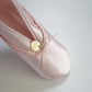 Frendorf | Personalisierte pinke Ballettschuh-Stil Make-up-Tasche
