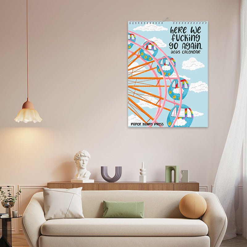 Frendorf | 2025 Hier Gehen Wir Wieder Scheiße Kalender