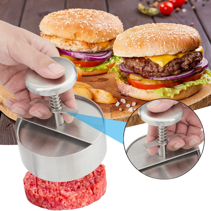 Manuelle Fleischpresse für Hamburger-Patties