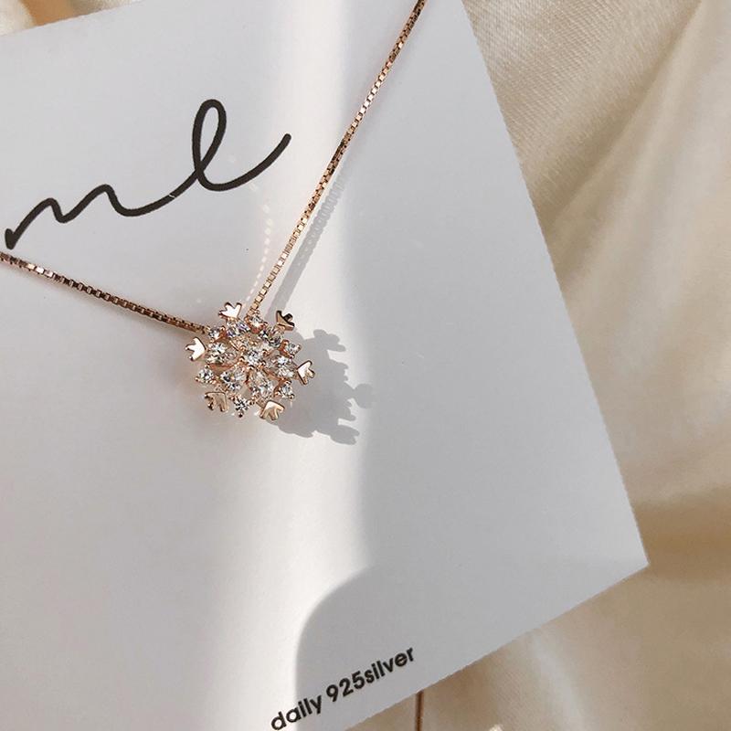 Frendorf | Glänzende Schneeflocke Kette