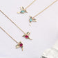 Frendorf | Elegante Kolibri Strass Ohrstecker