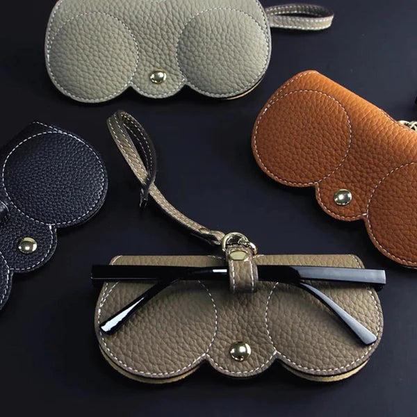Frendorf | Weiche Leder-Sonnenbrillen-Tasche
