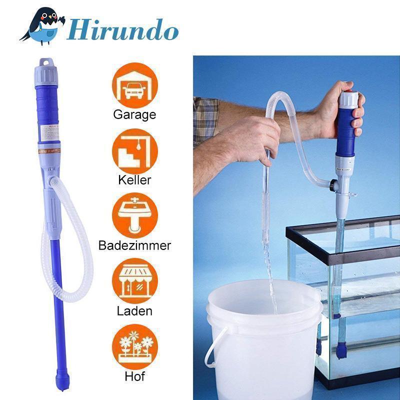 Frendorf | Hirundo Elektrische Siphon Pumpe Kraftstoffpumpe von Diesel Öl Wasser