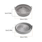 Frendorf | Air Fryer Silikon Grillpfanne Wiederverwendbare Backform