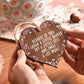 Frendorf | Holzherz-Plakette Geschenk Exquisite Liebe Herz Handwerkskunst